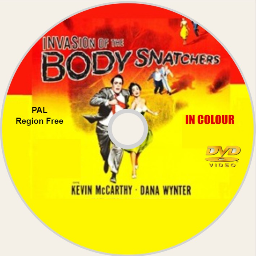 Invasion of The Body Snatchers (1956) In Color DVD