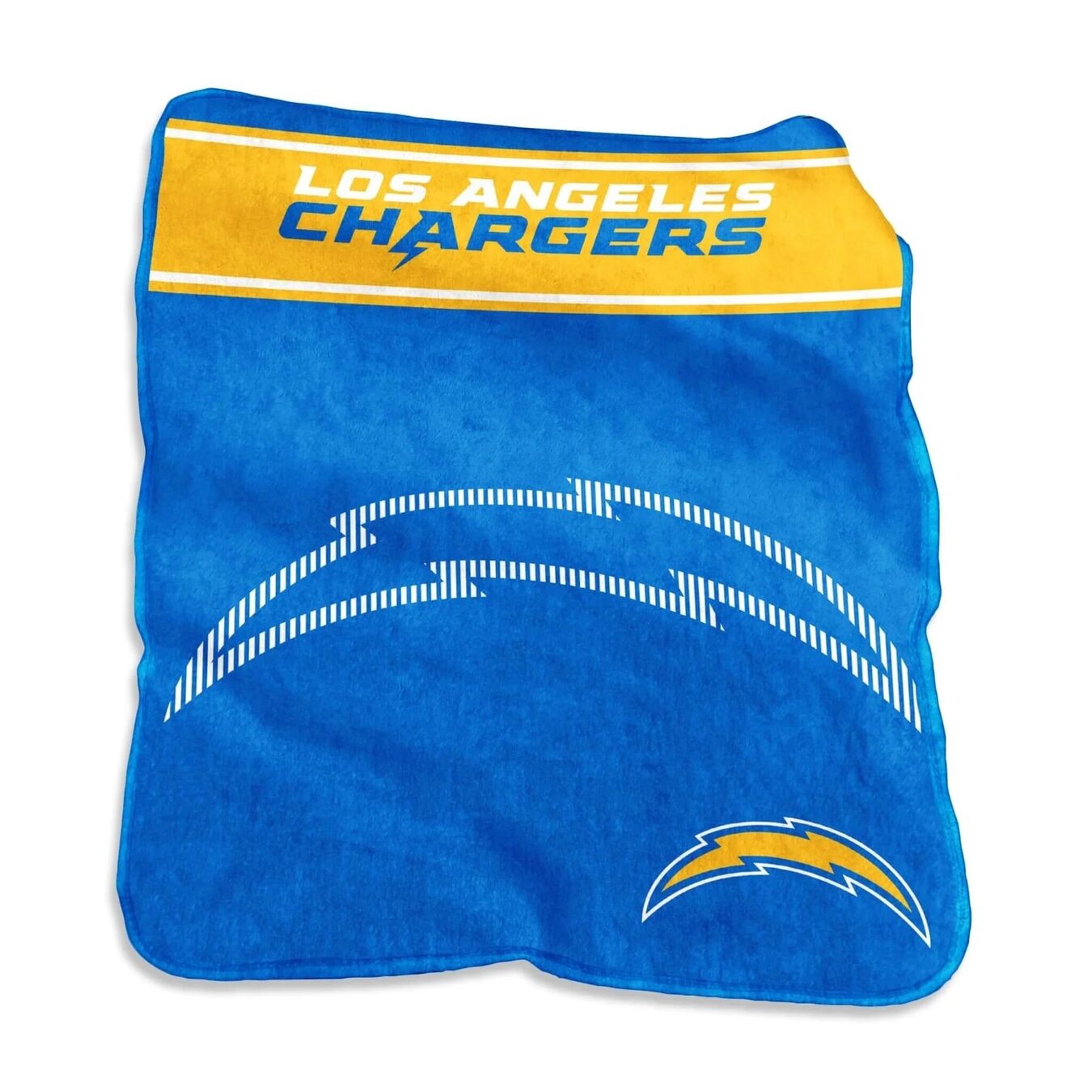 Los Angeles Chargers Field Day Raschel Throw Blanket 60x80"