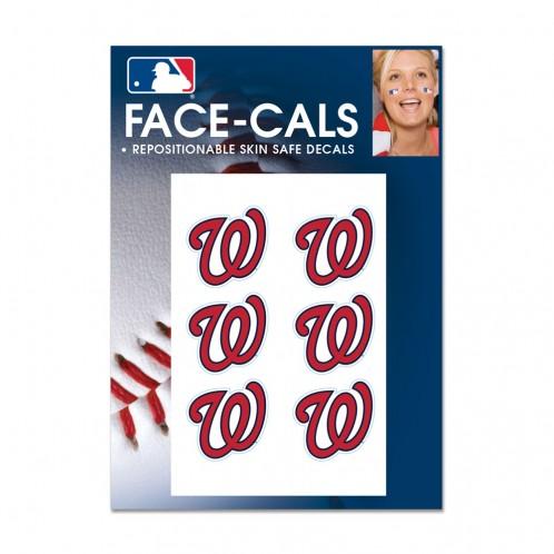 Washington Nationals Face Cals Tattoos