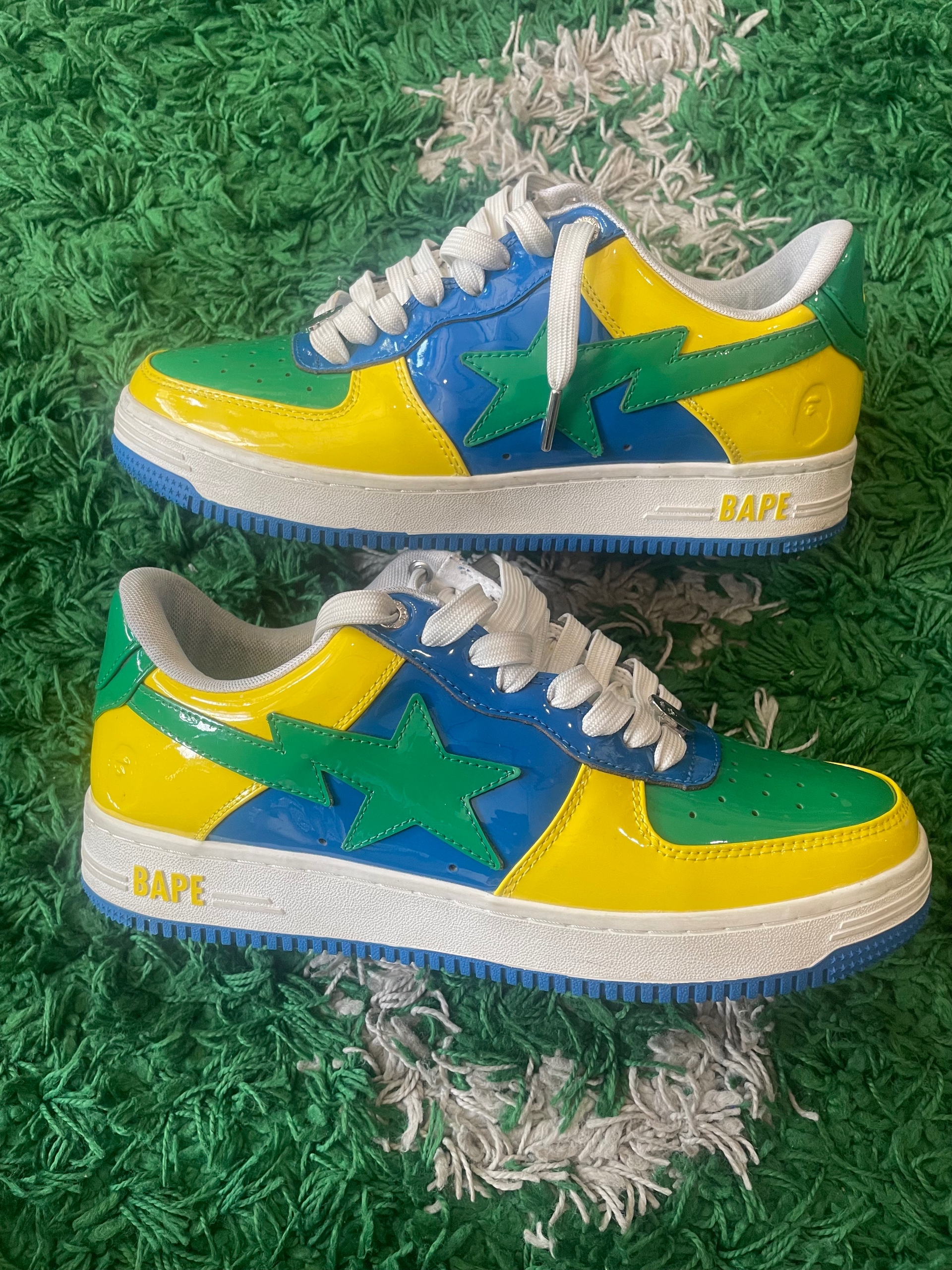 bathing ape bape sta low Brazil size 9.5 (used)