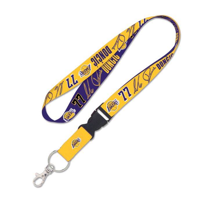 Los Angeles Lakers Luka Doncic #77 Signature Lanyard