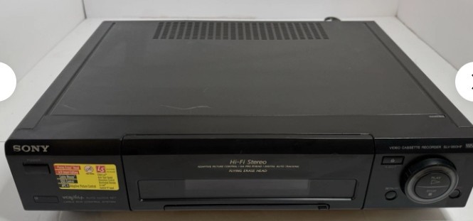Working Sony SLV-960HF 4 Head HiFi Stereo VHS VCR Plus w/Power Cord /NO Remote
