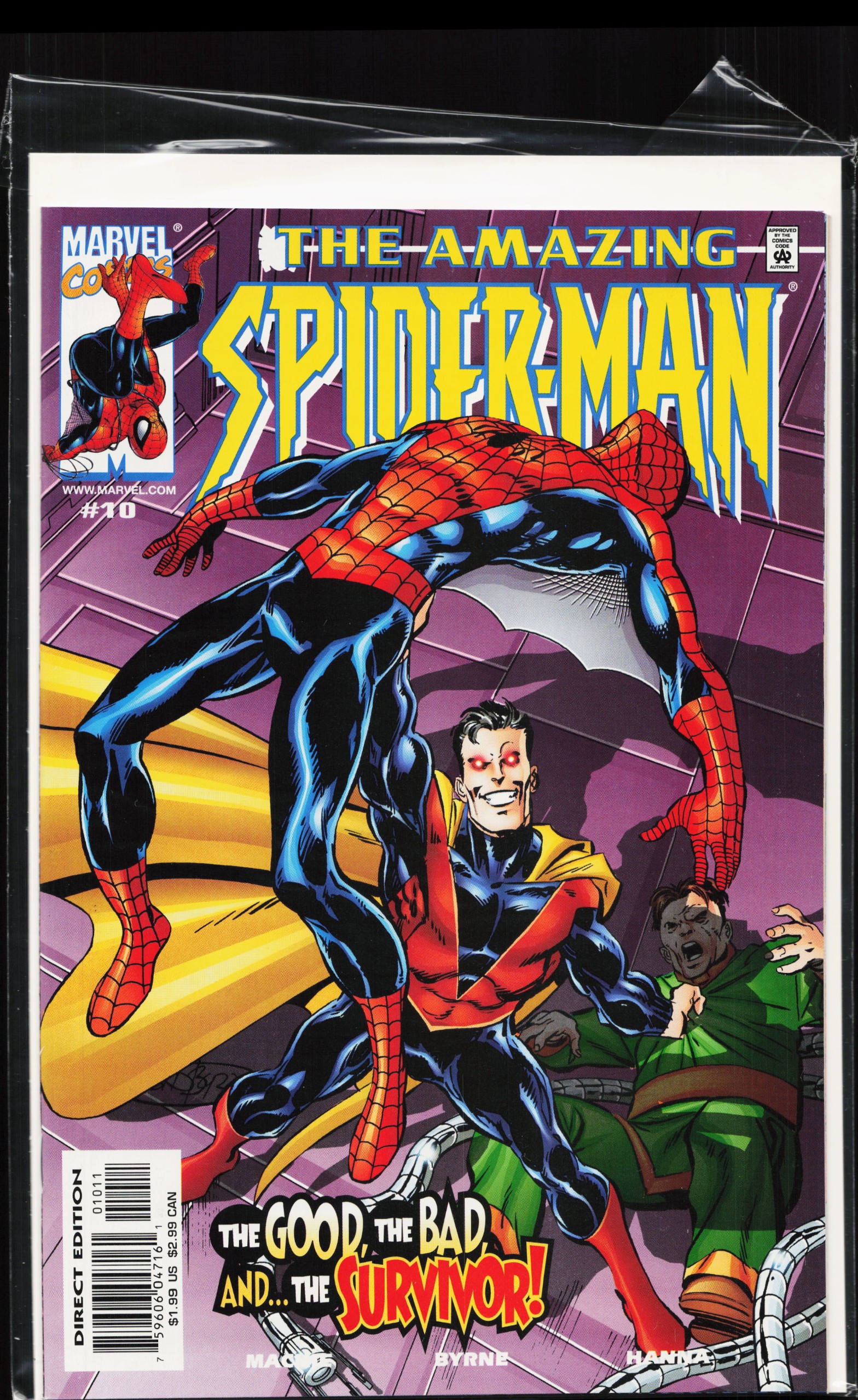 Marvel The Amazing Spiderman: The Good, The Bad, and The Survivor #10