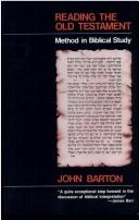 Cover of Reading the Old Testament: Method in Biblical Study