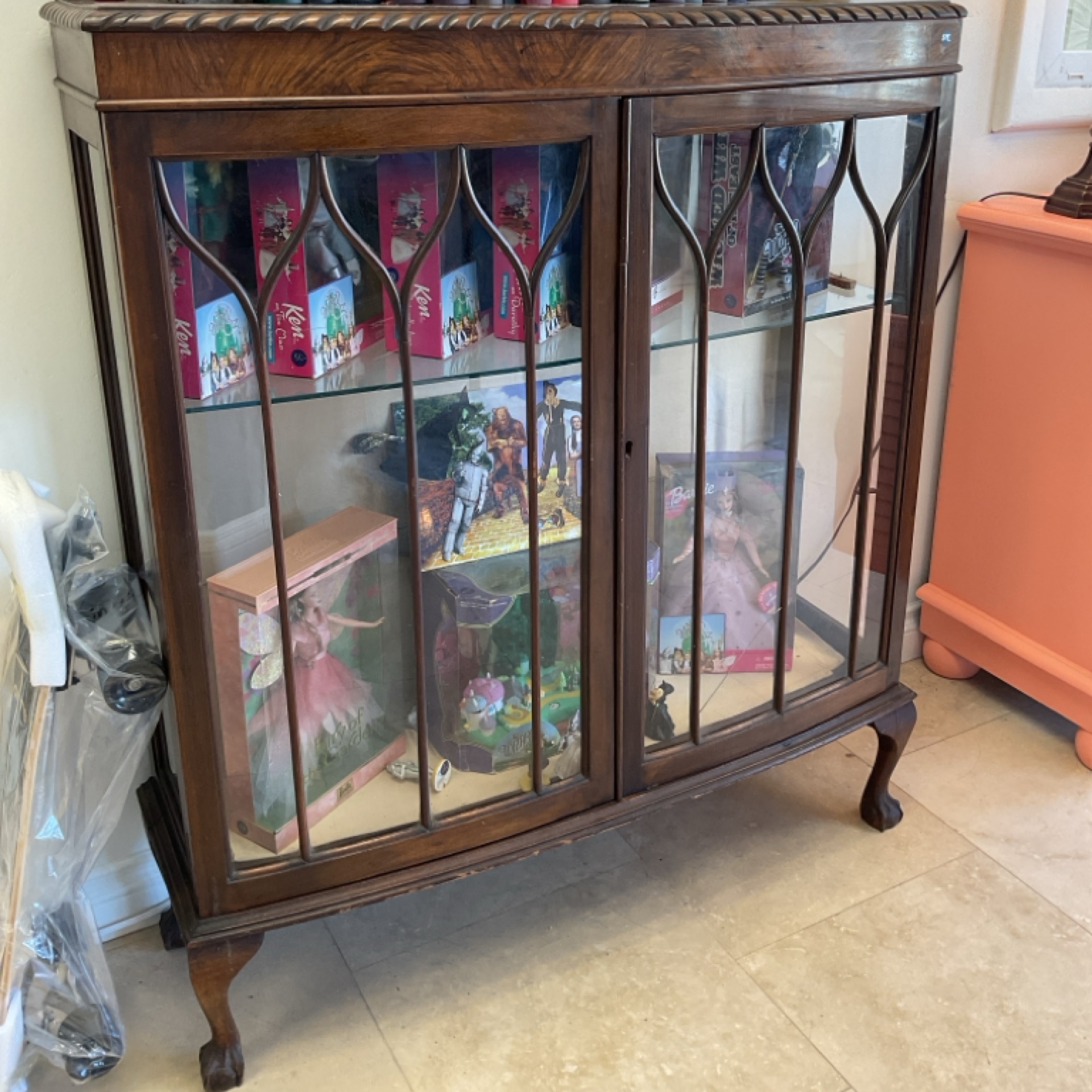Claw Foot Glass Door
