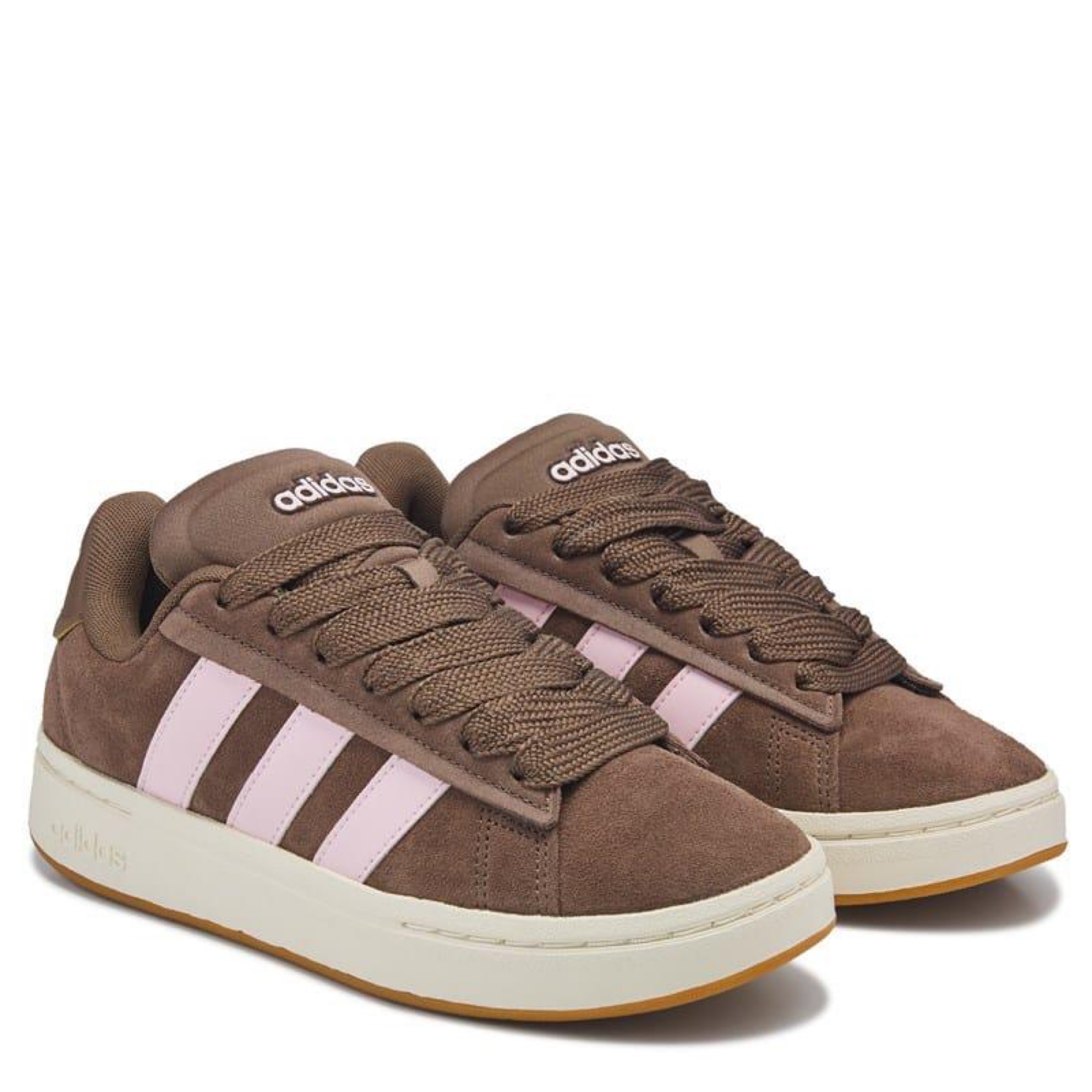 Adidas Grand Court  (Brown/Pink)