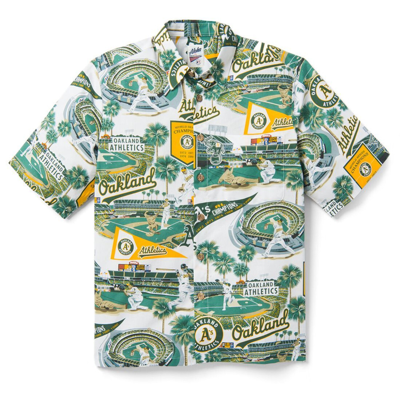 Oakland Athletics Reyn Spooner Hawaiian Shirt