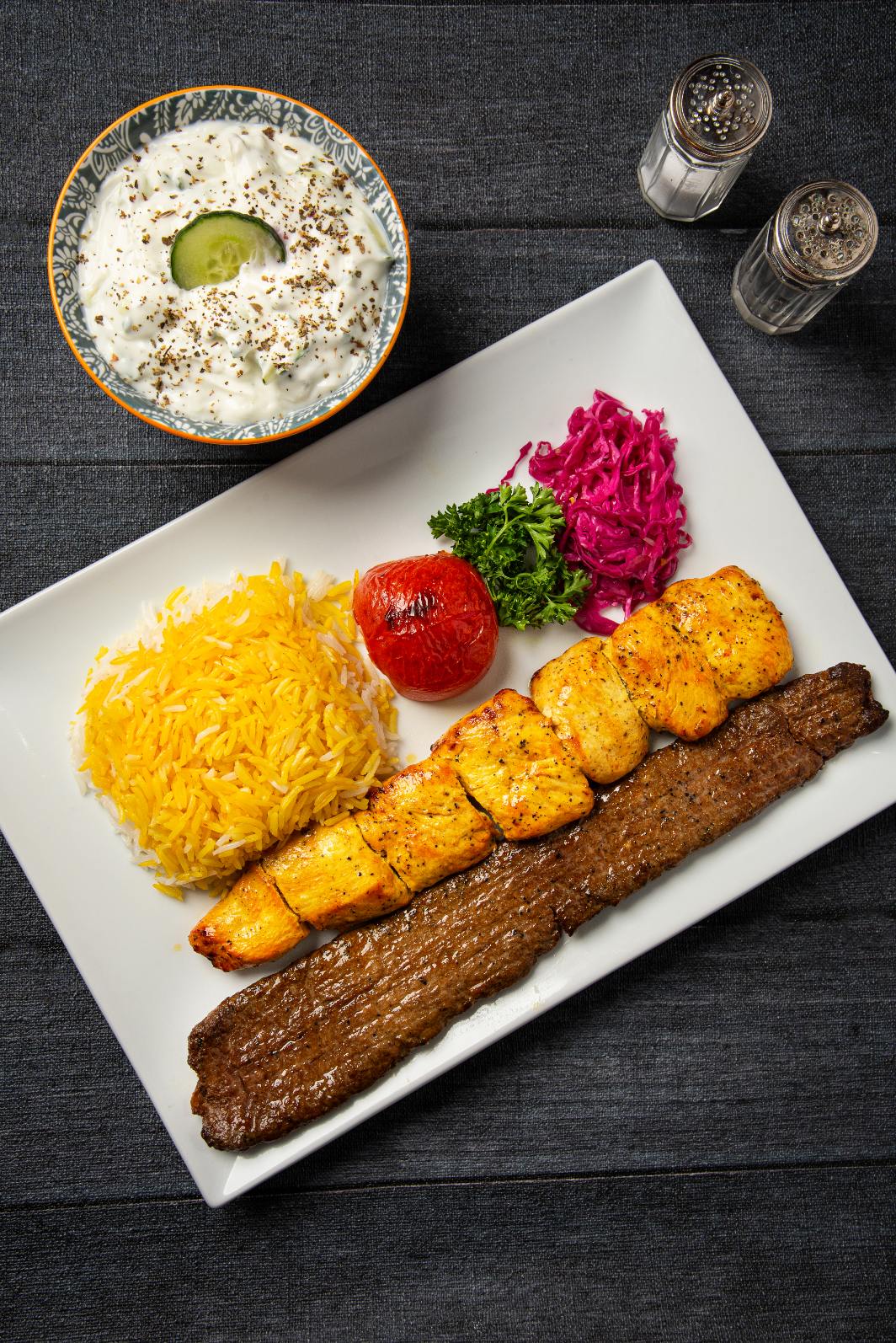 7.bakhtiari kebab( chicken & lamb)