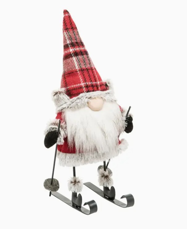 Gnome on Skis