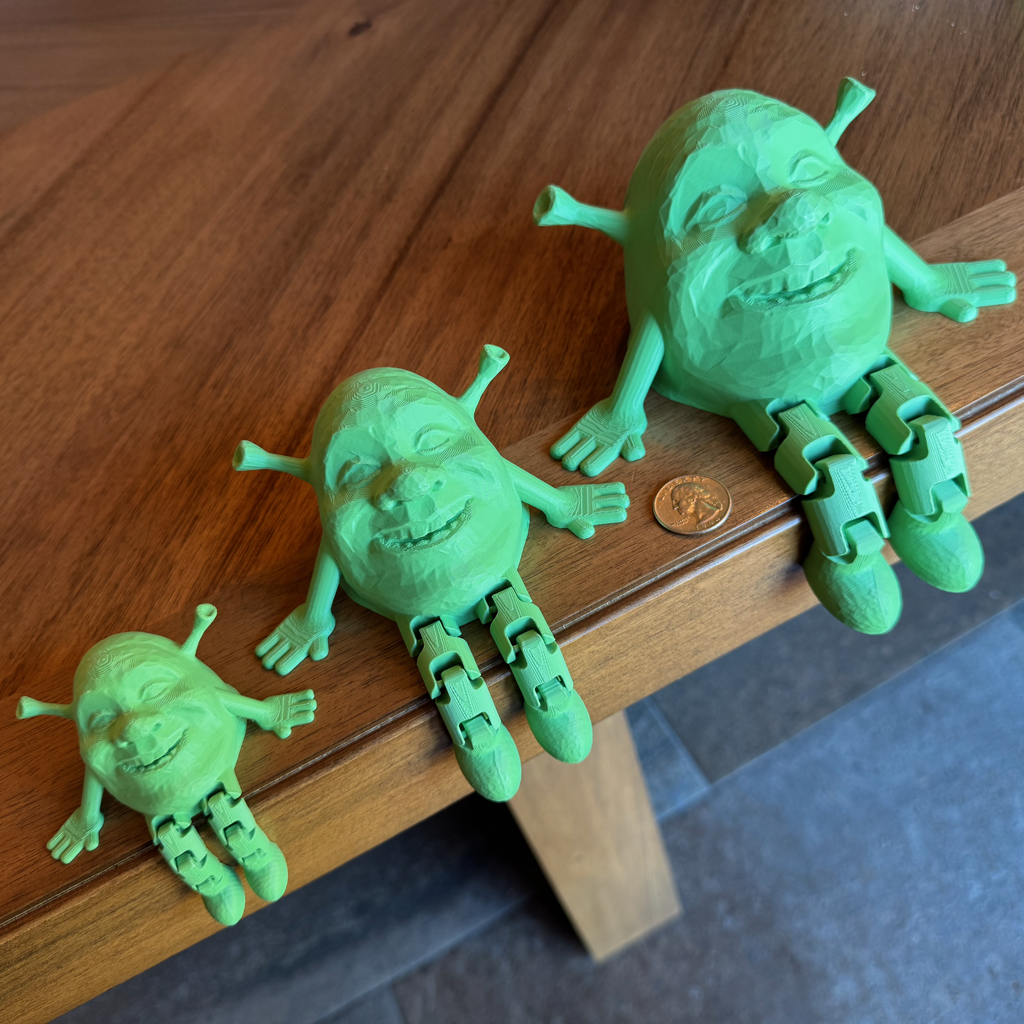 Shrek Buddy with Flexi Legs - Green