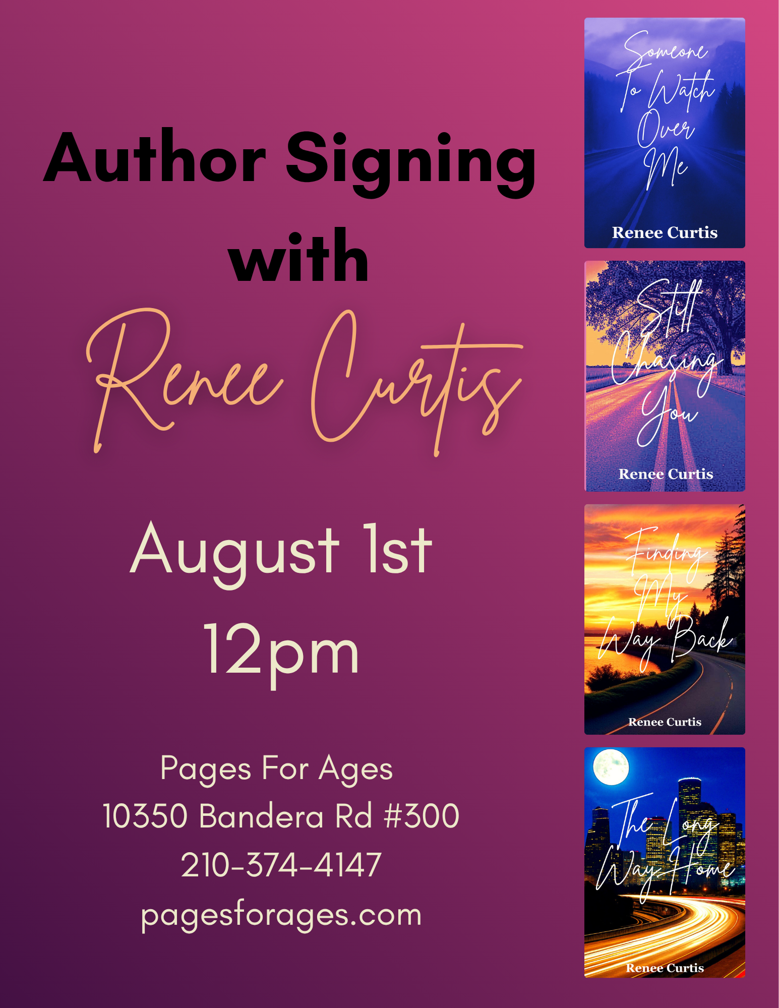 Author Renee Curtis