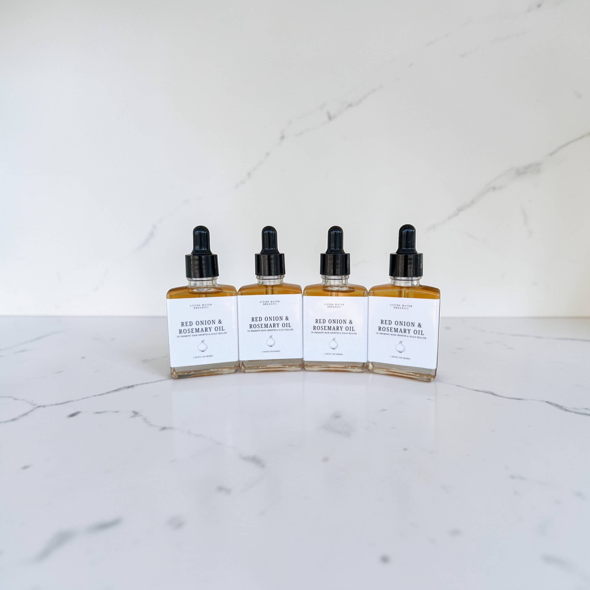 Red Onion and Rosemary Oil to Promote Hair Growth, Anti-Thinning, Hair Loss Treatment