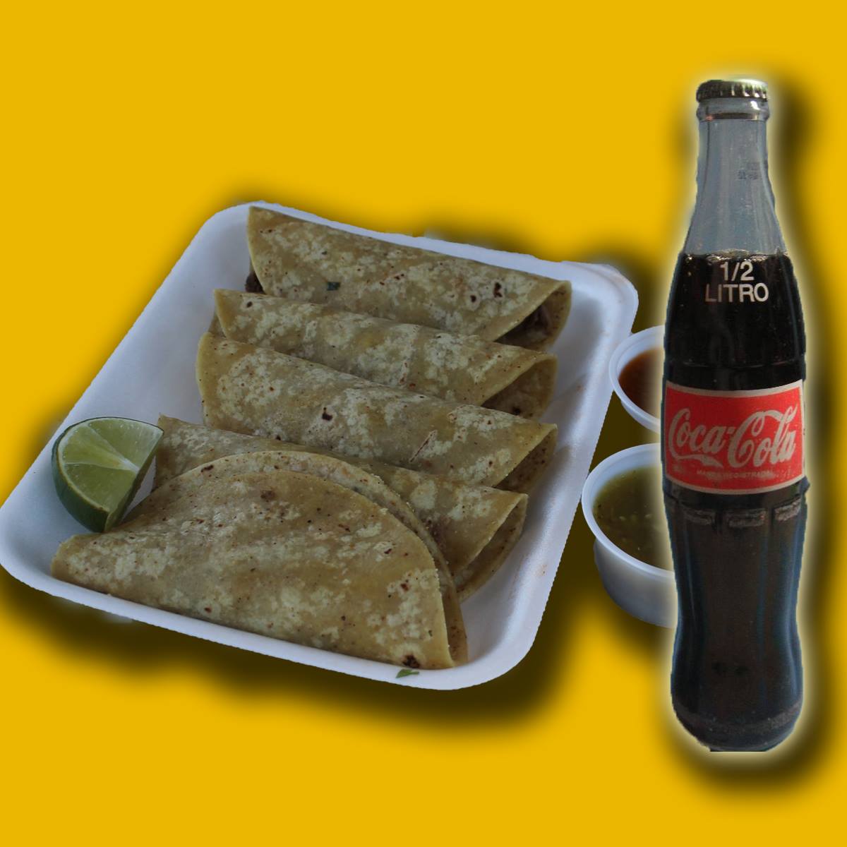 Combo 1: Tacos de Vapor from Tacos del Valle