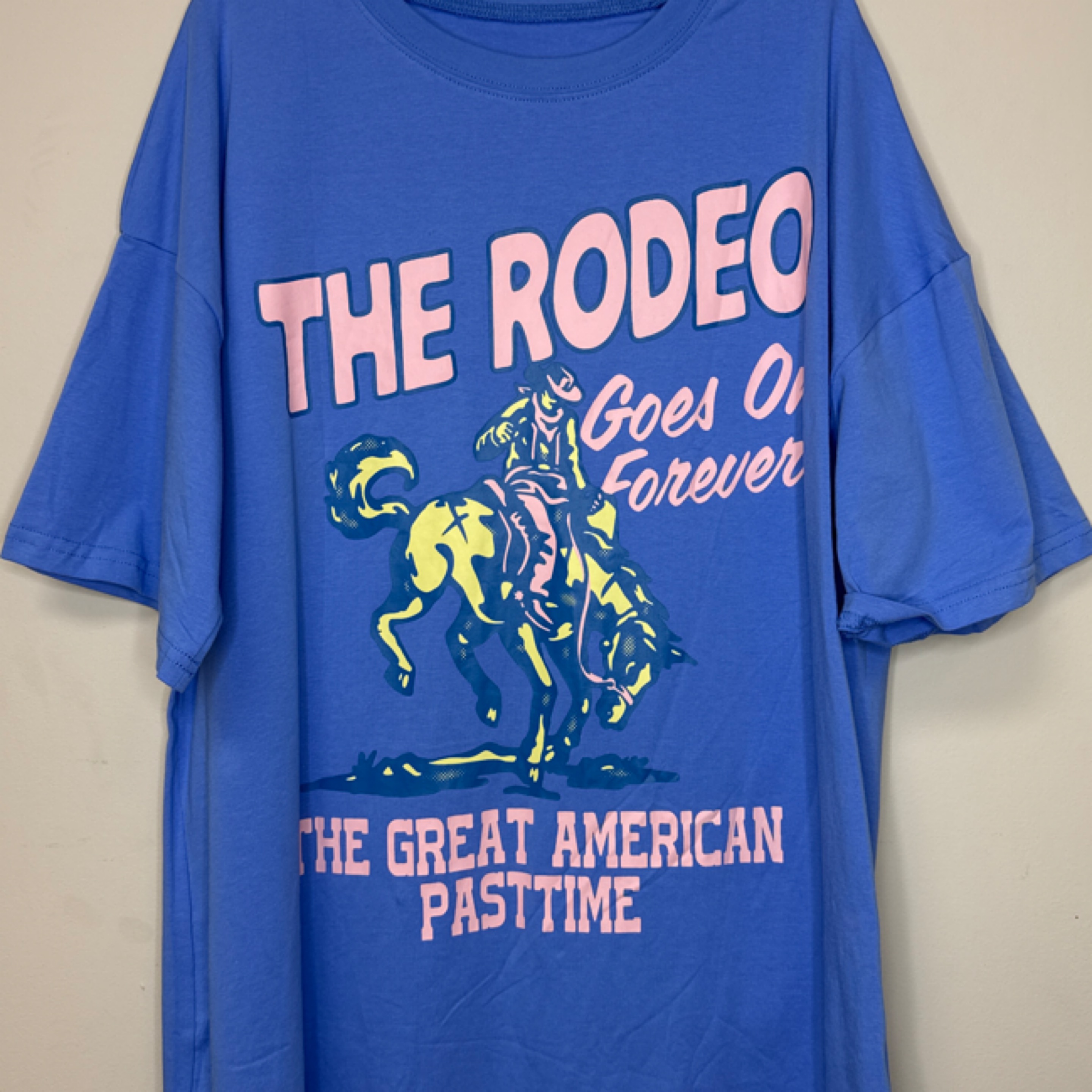 Blue rodeo t-shirt — Bama Tan boutique, Tuscaloosa AL