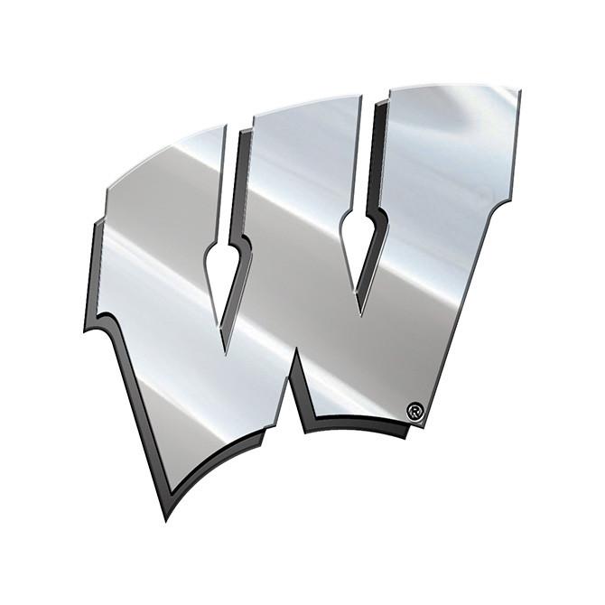 Wisconsin Badgers Premium Metal Auto Emblem