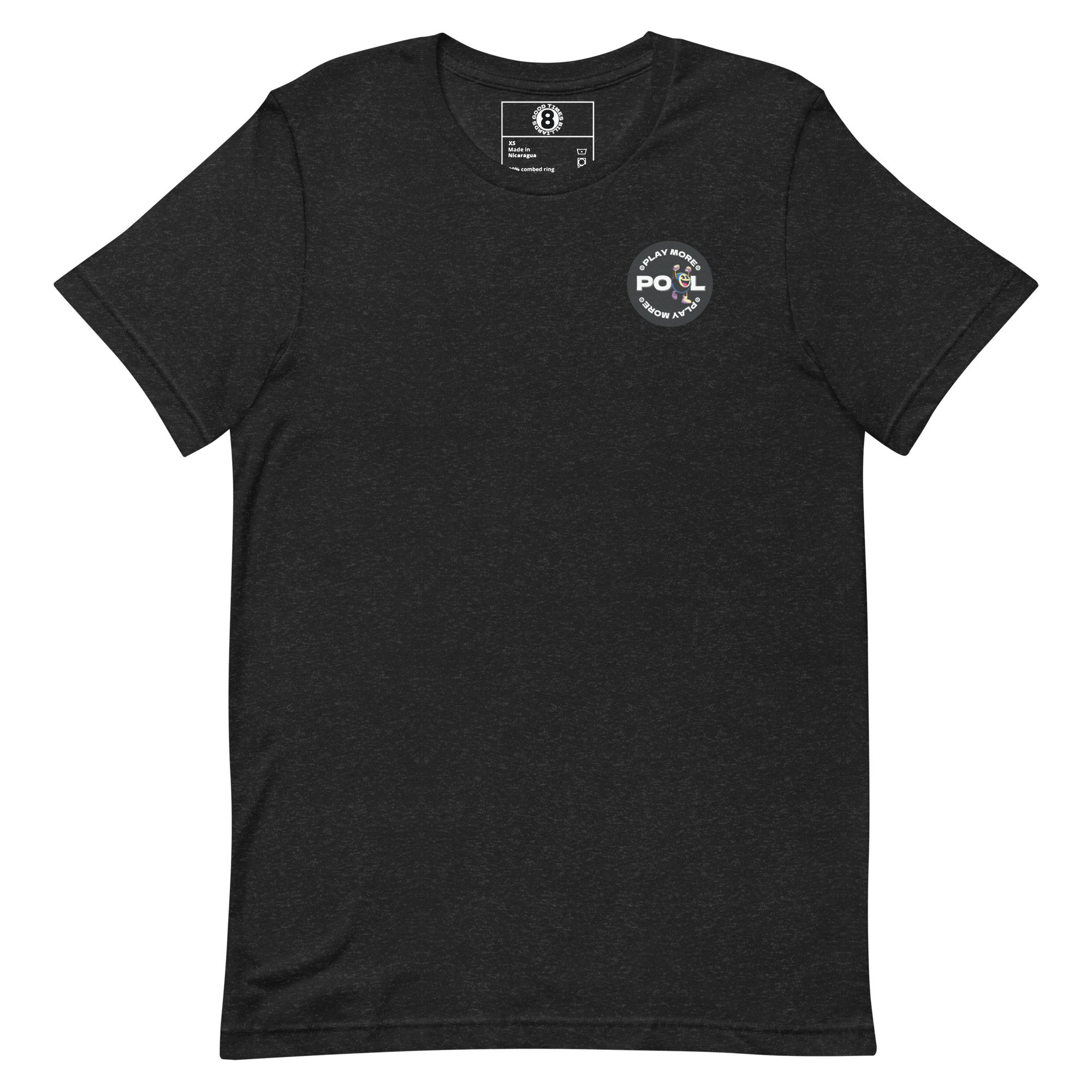 "Play More Pool" Good Times Billiards T-Shirt thumbnail 2