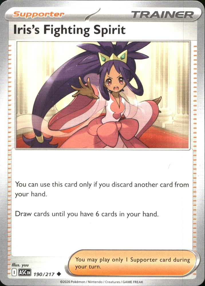 Iris's Fighting Spirit - ME02.5 190/217