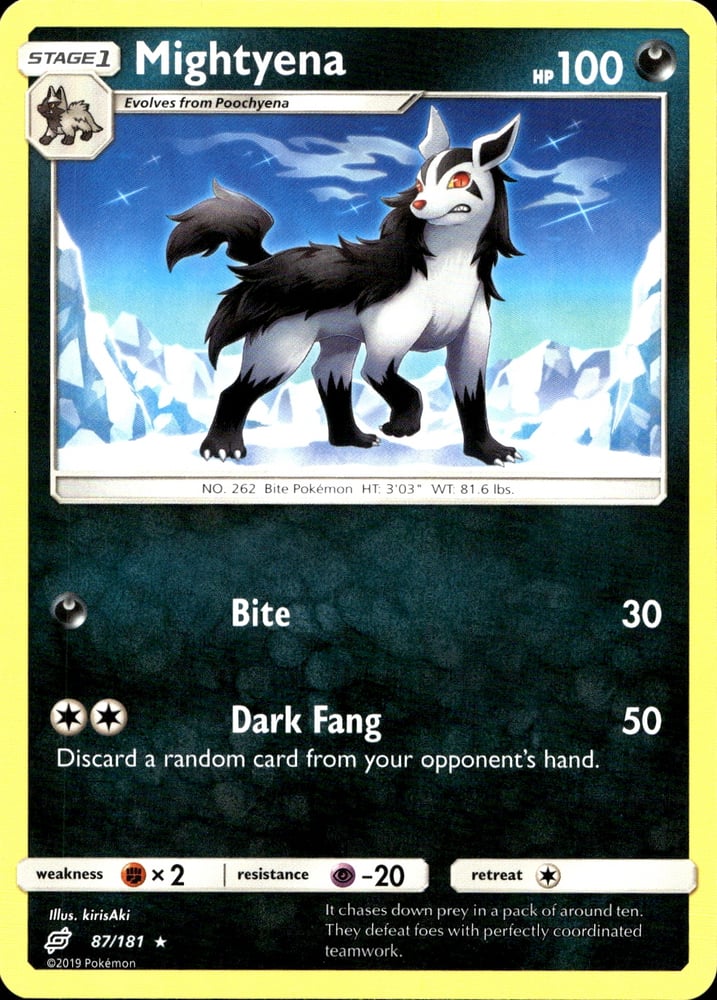 Mightyena - SM9 87/181
