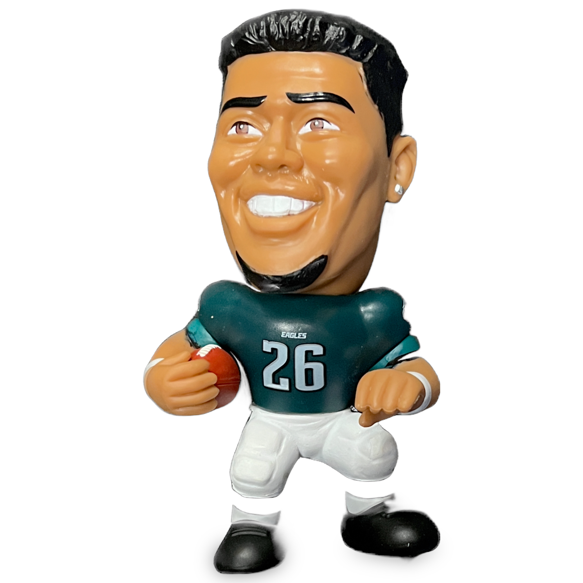 Philadelphia Eagles Saquon Barkley Home Jersey Big Baller 5" Figurine