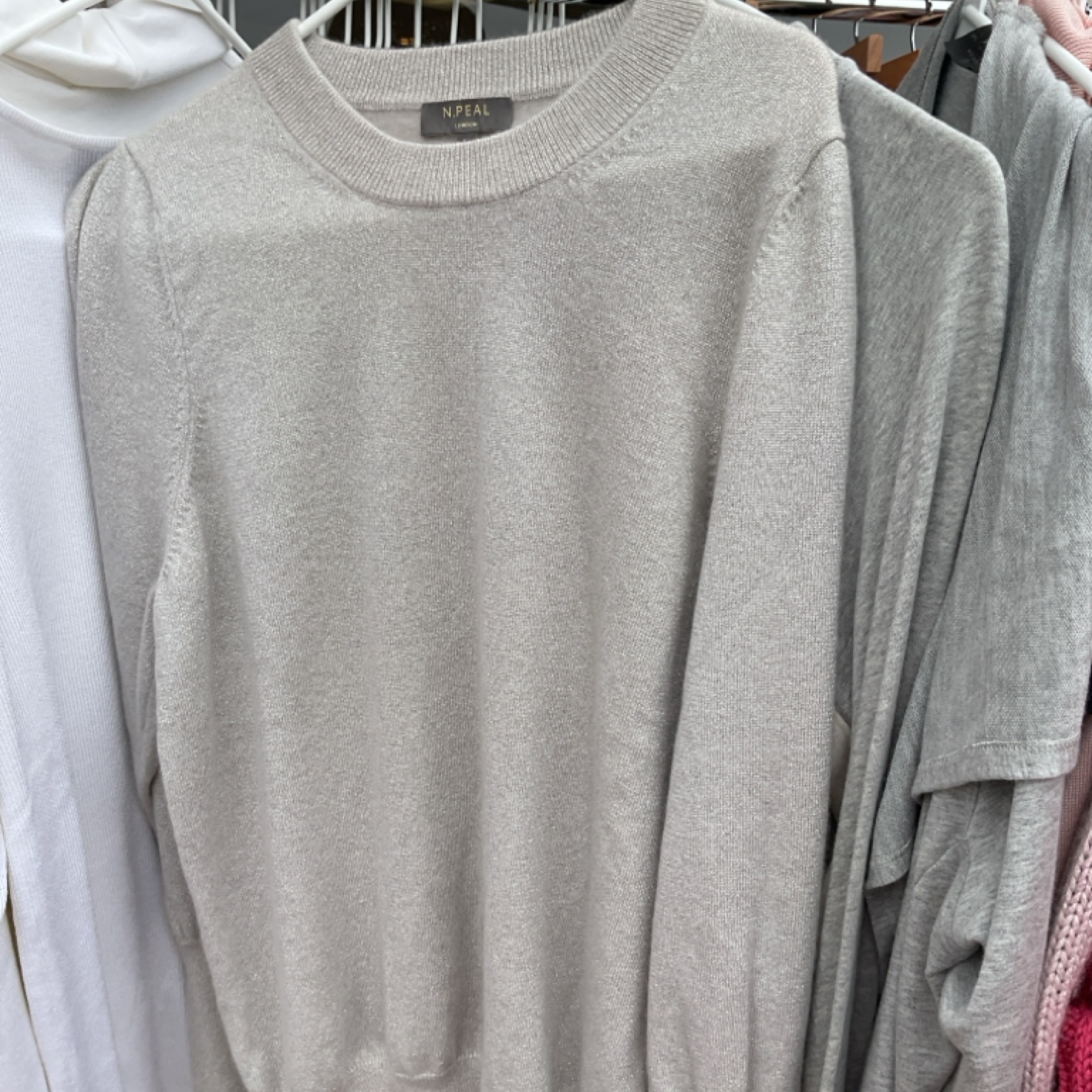 Sparkly Grey Sweater