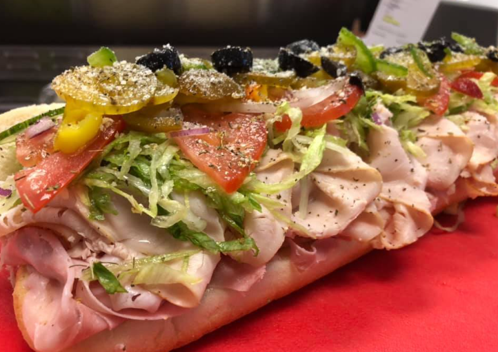 Ham and turkey combo hero sub — Town Hero Subs, Palm Beach County