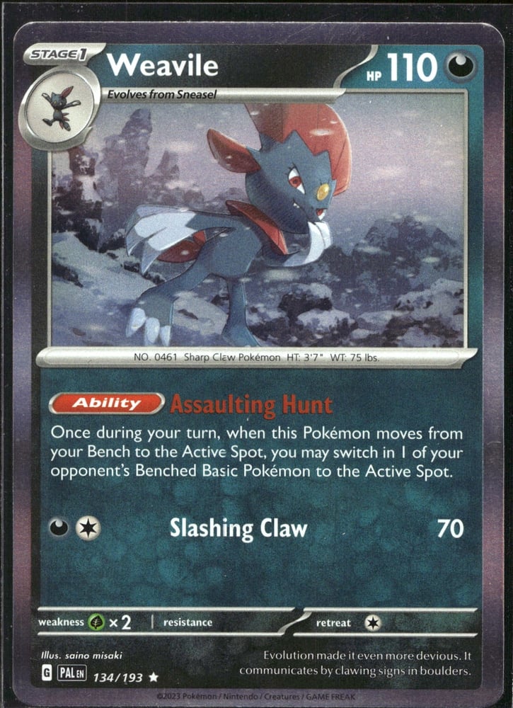 Weavile - SV02 134/193