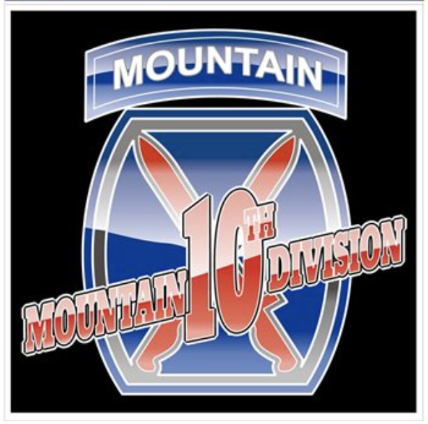 10th Mountain Division Decal