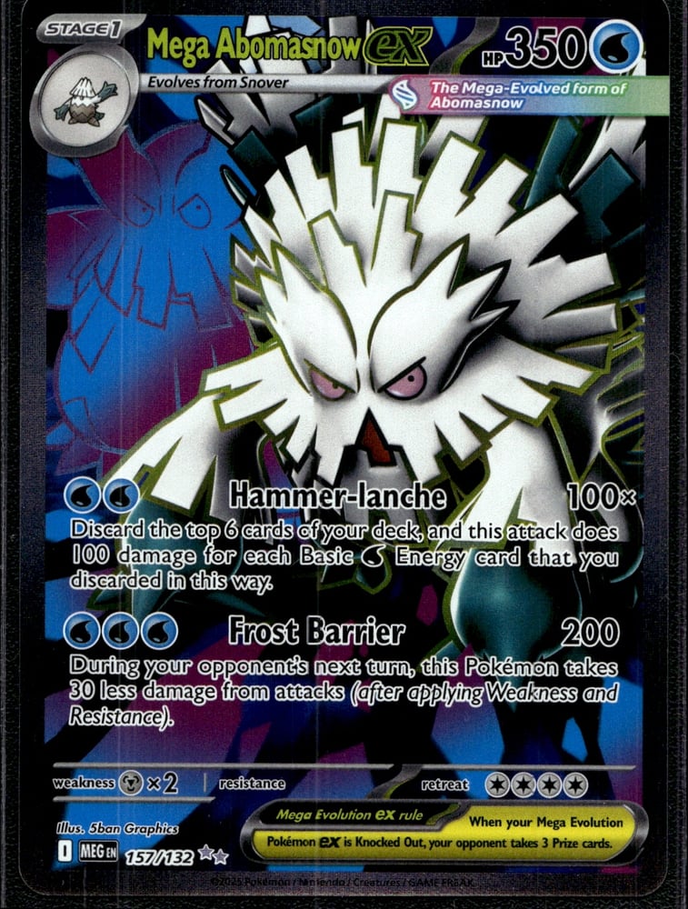 Mega Abomasnow ex - ME01 157/132