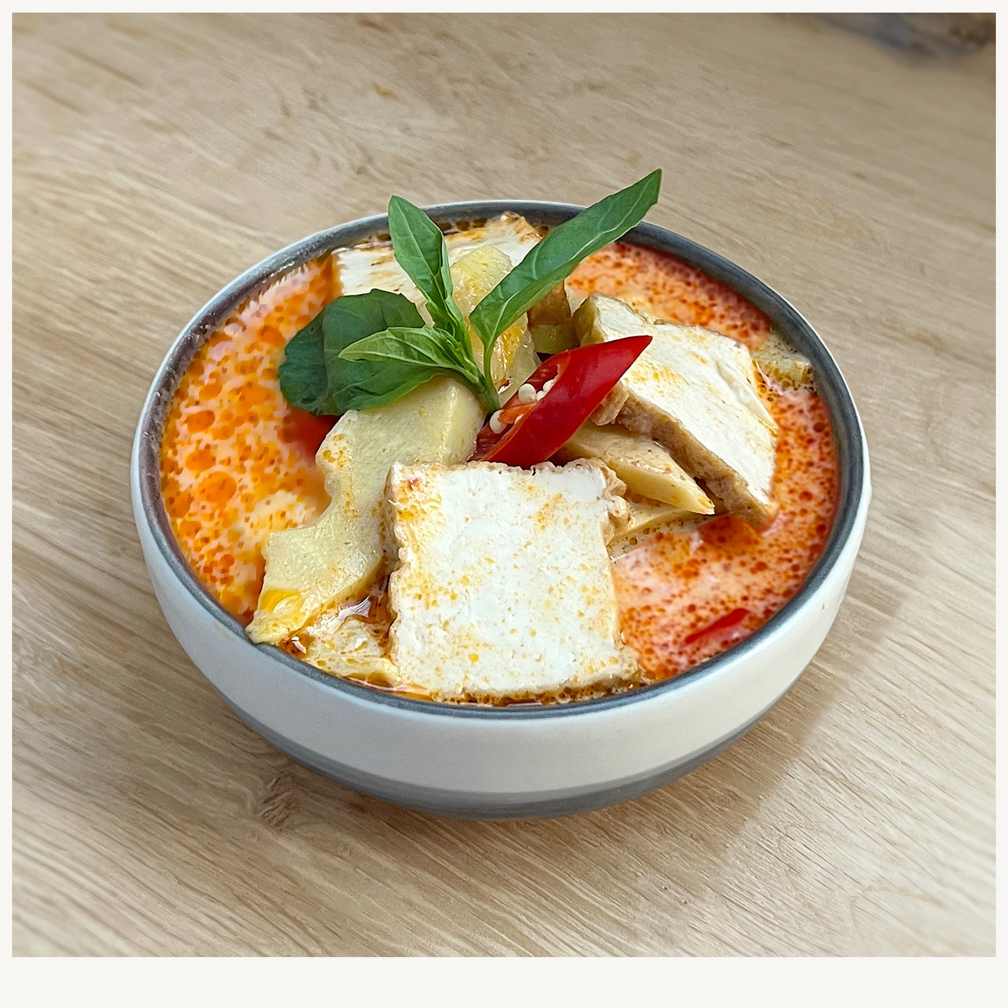 Tofu & Bamboo Red Curry