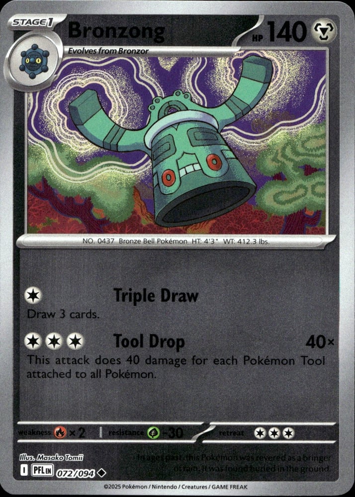 Bronzong - ME02 72/94