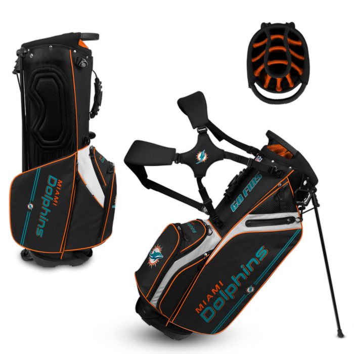 Miami Dolphins Hybrid Caddie Carry Golf Bag