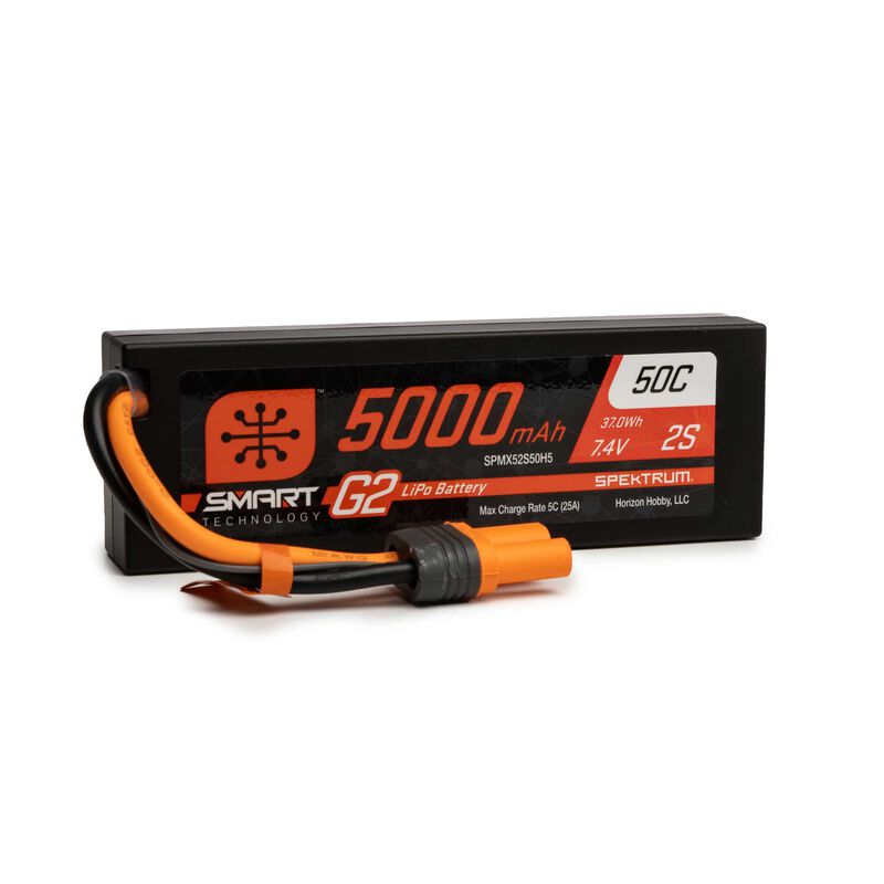 5000 Mah 2S 7.4V Smart G2 50C IC5 SPMX52S50H5
