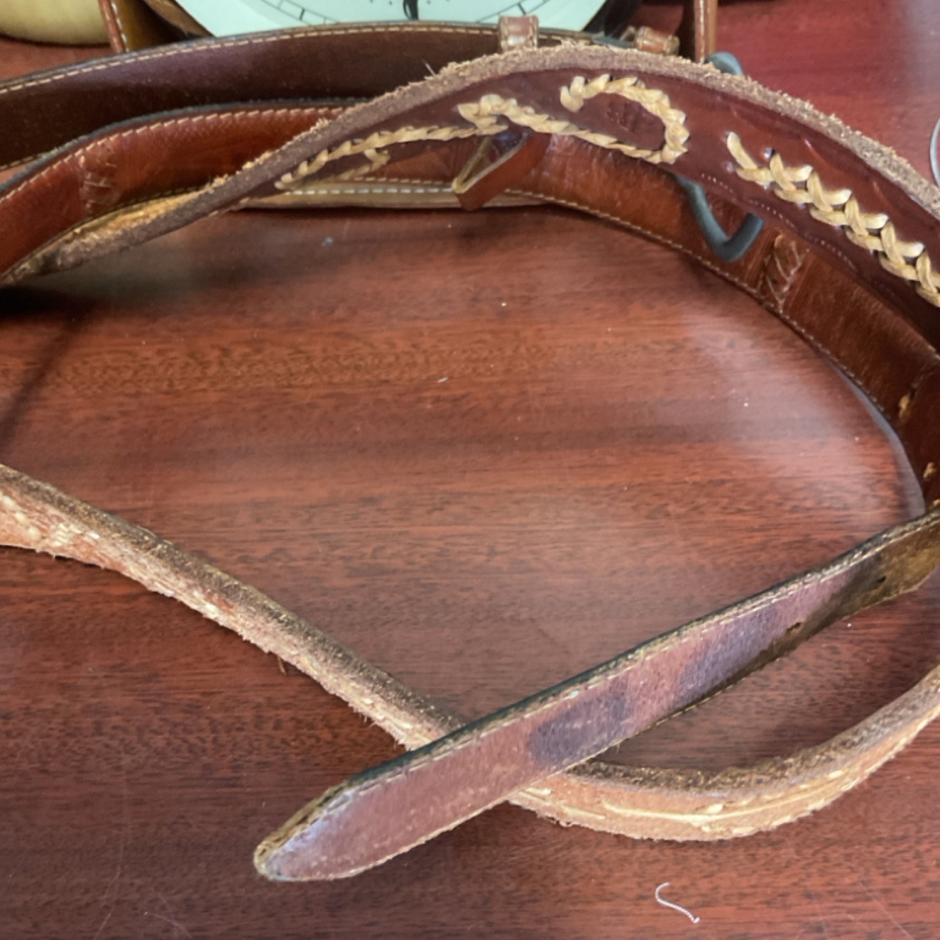 Faux Leather Belt