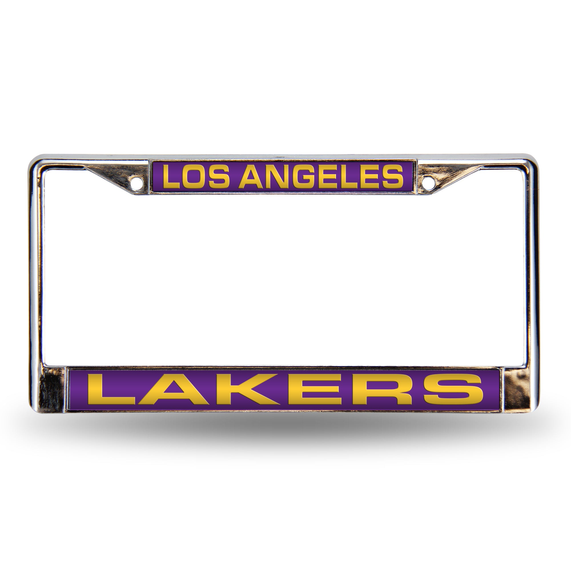 Los Angeles Lakers Laser Chrome License Plate Frame