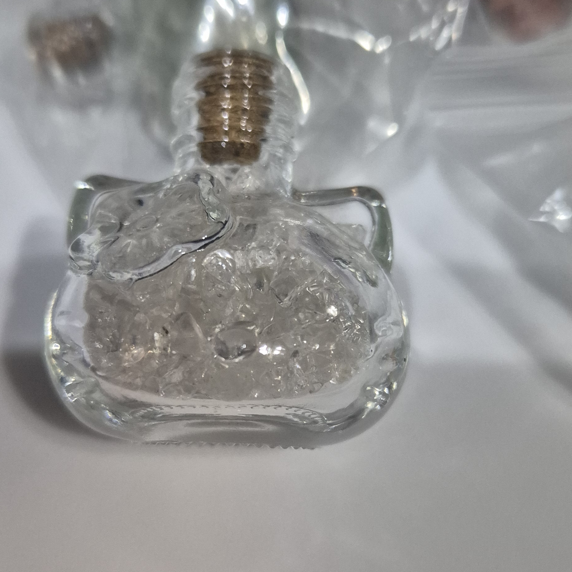 Glass Jar With Mixed Rocks