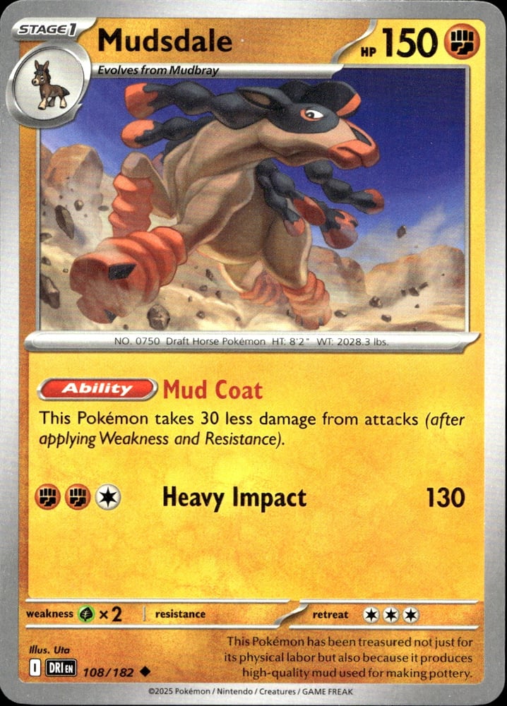 Mudsdale - SV10 108/182