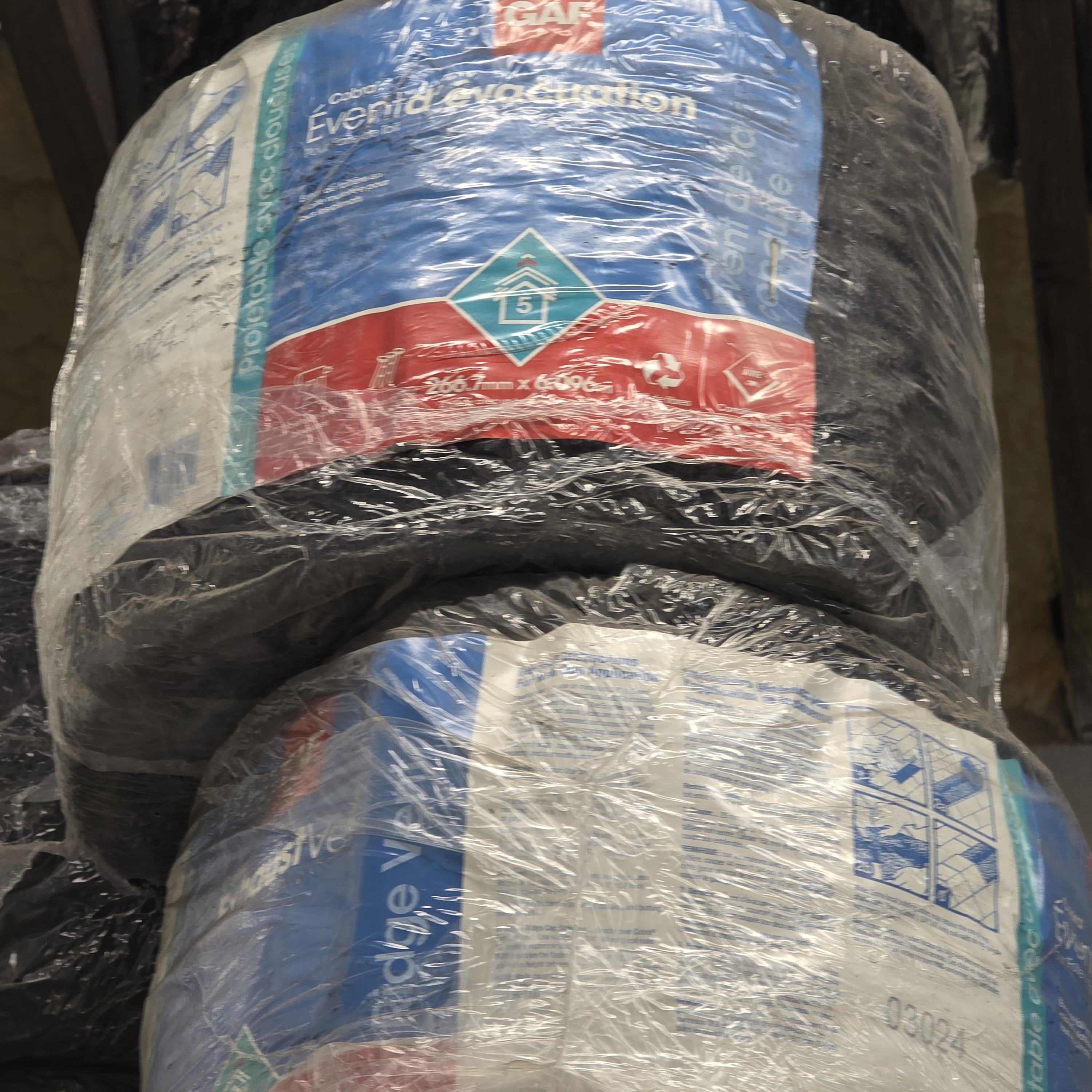 Ridge Vent Foam