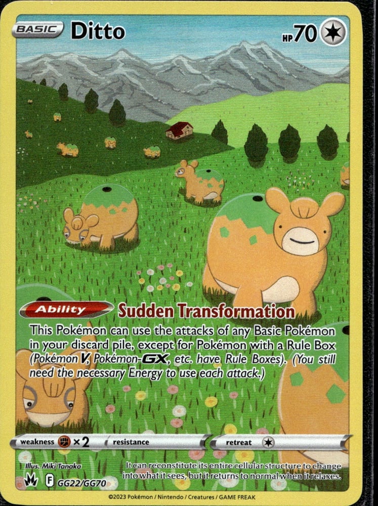 Ditto - SWSH12.5GG GG22/70