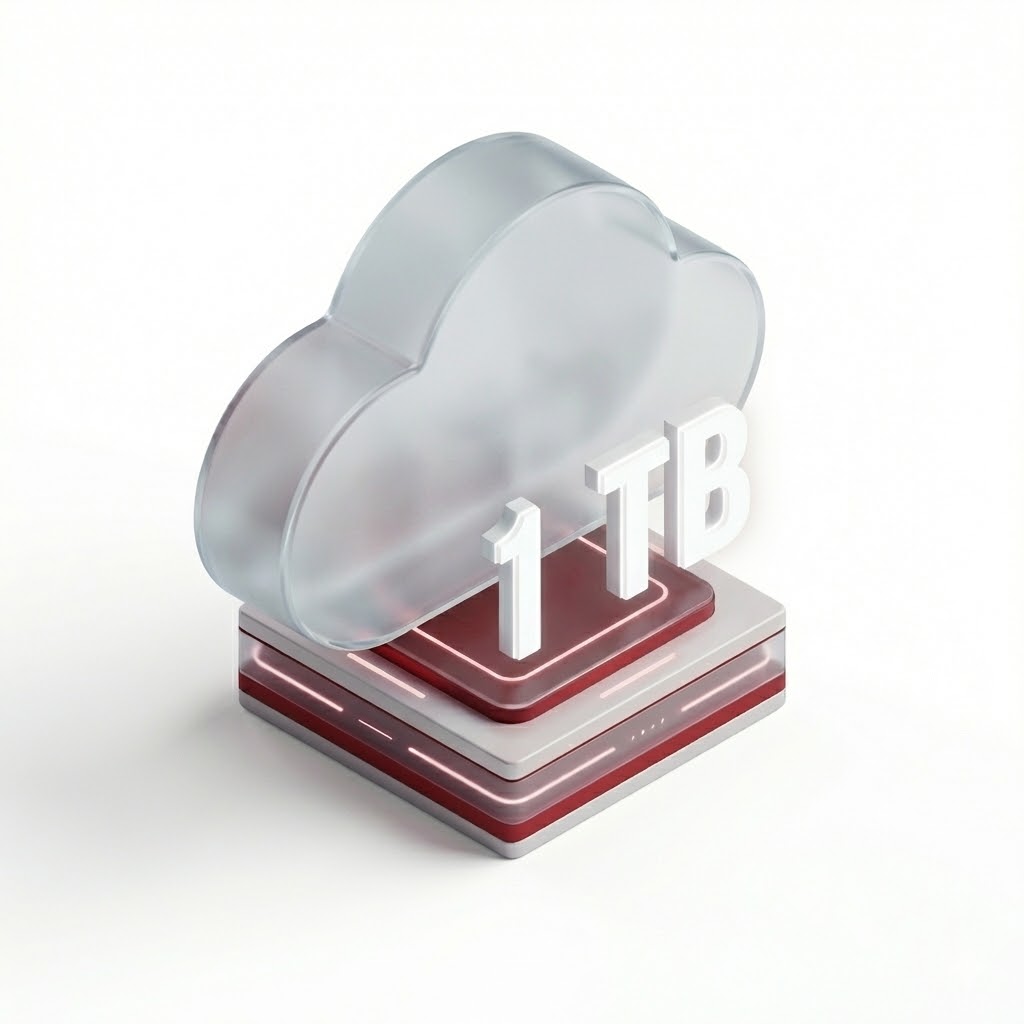 1TB Cloud Storage