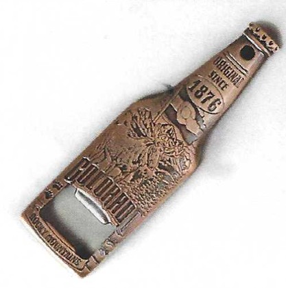 Bronze Bottle Opener Magnet