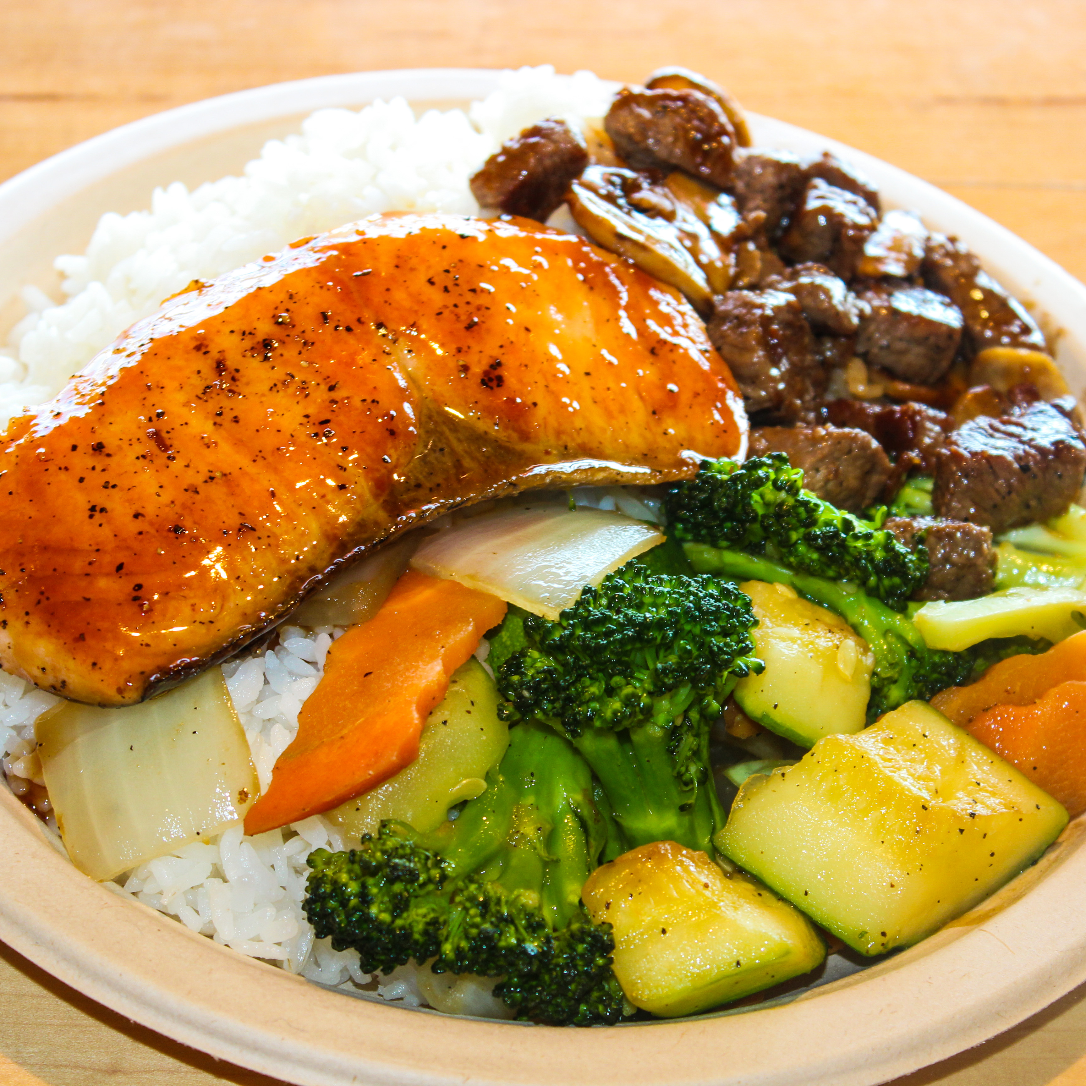 Salmon Hibachi