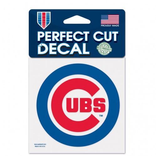 Chicago Cubs Perfect Cut Decal 4x4"