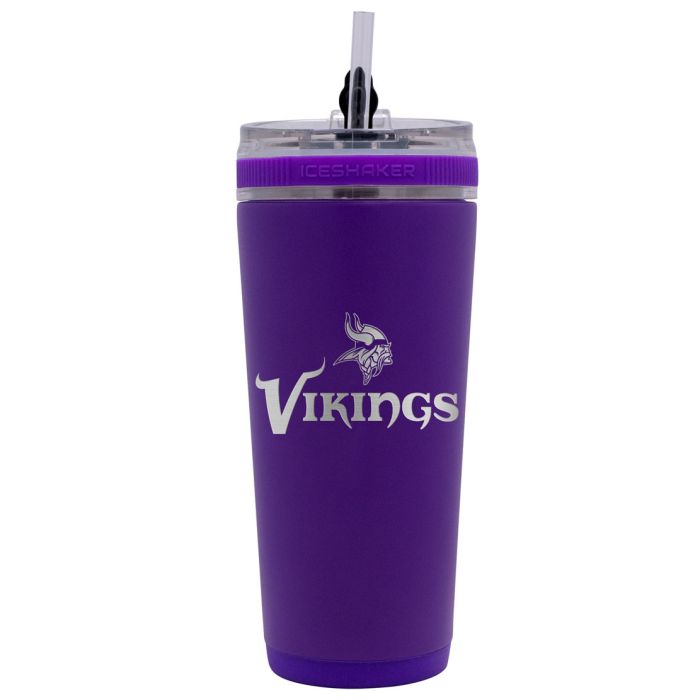 Minnesota Vikings Stainless Steel Flex Ice Shaker 26oz