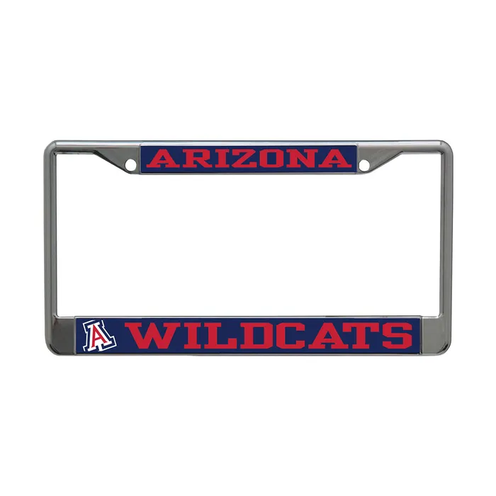 Arizona Wildcats Laser Chrome License Plate Frame