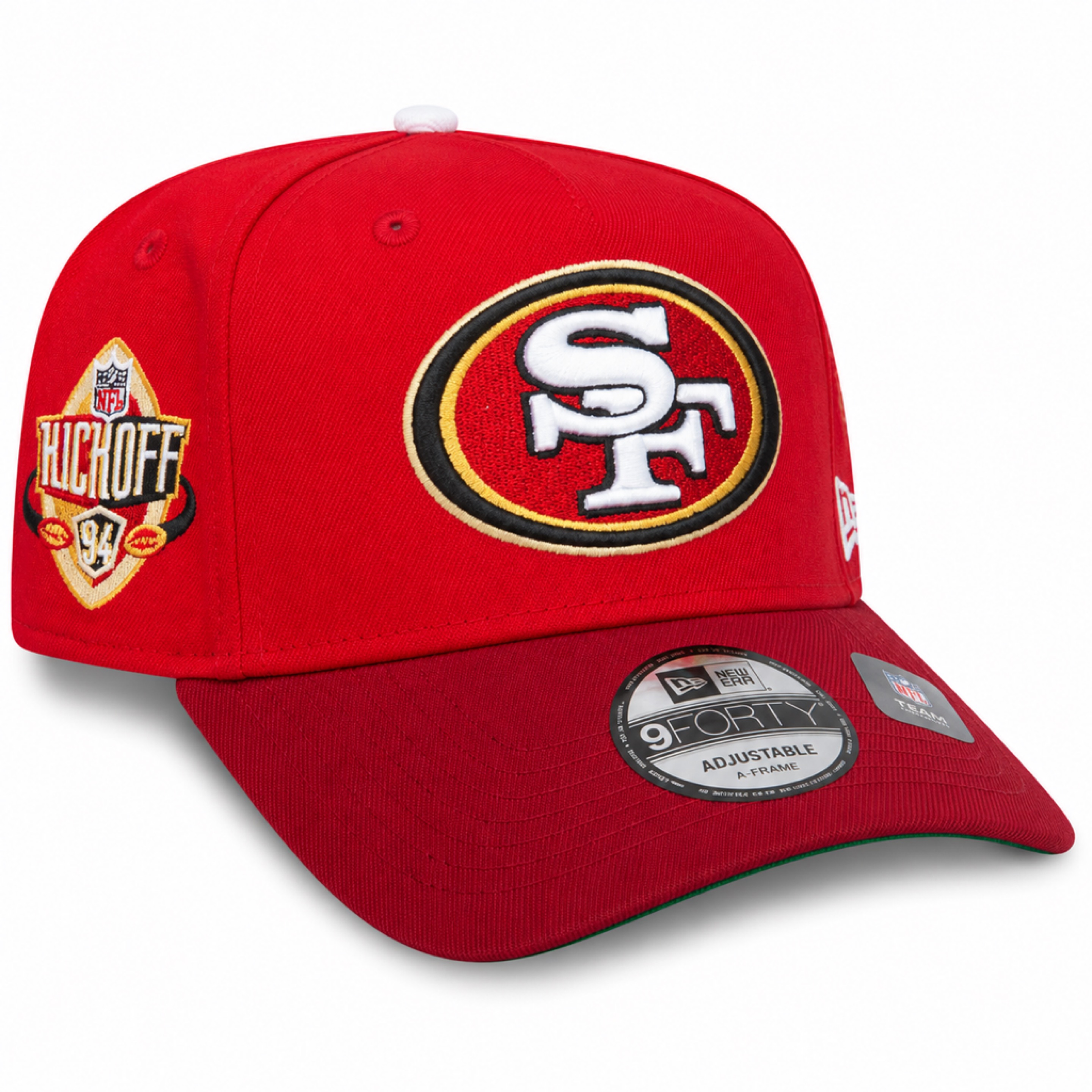 San Francisco 49ers 1994 Red New Era 9FORTY Kickoff Snapback Hat