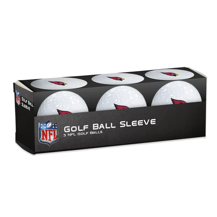 Arizona Cardinals Golf Balls 3 Pack