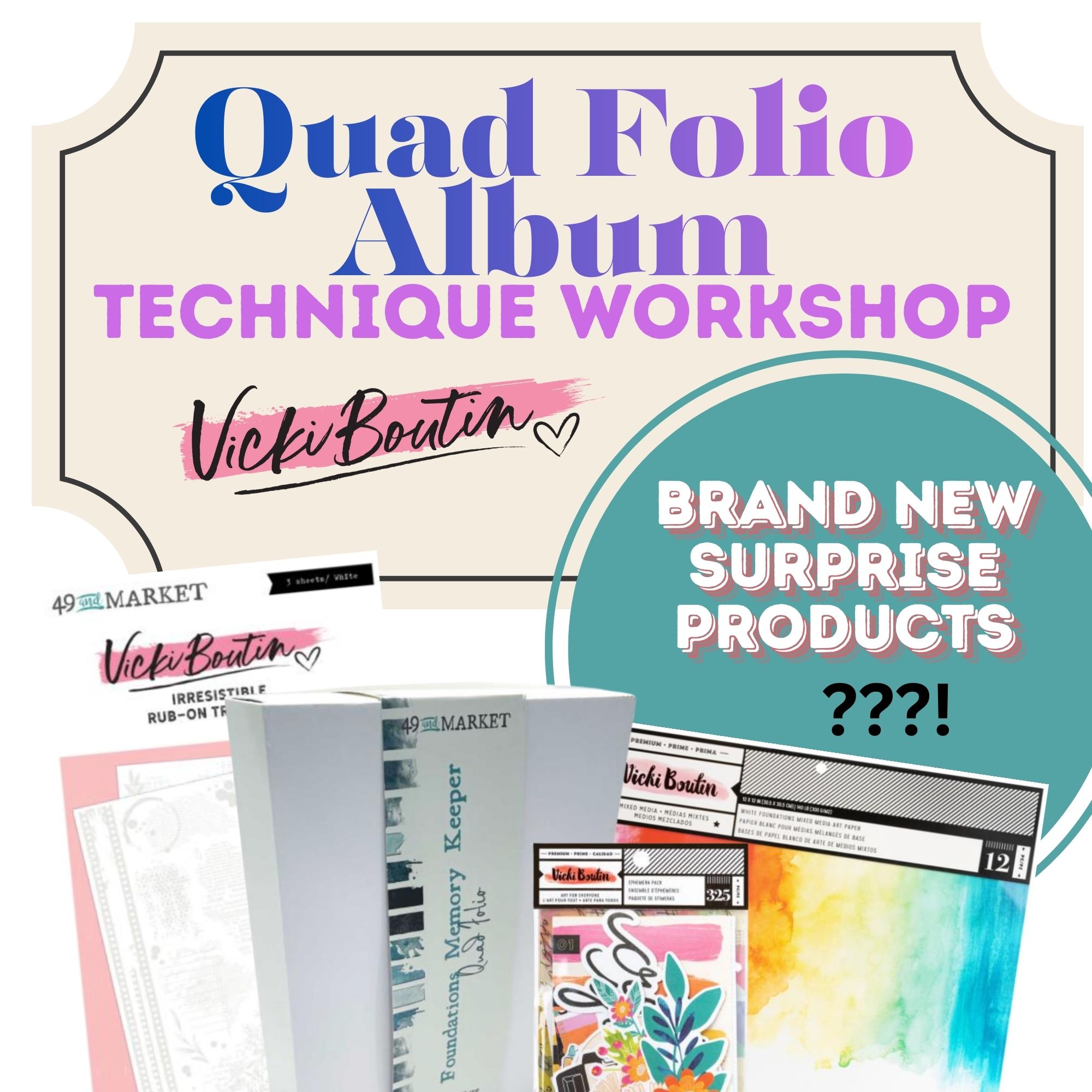 Quad Folio Technique Album Workshop