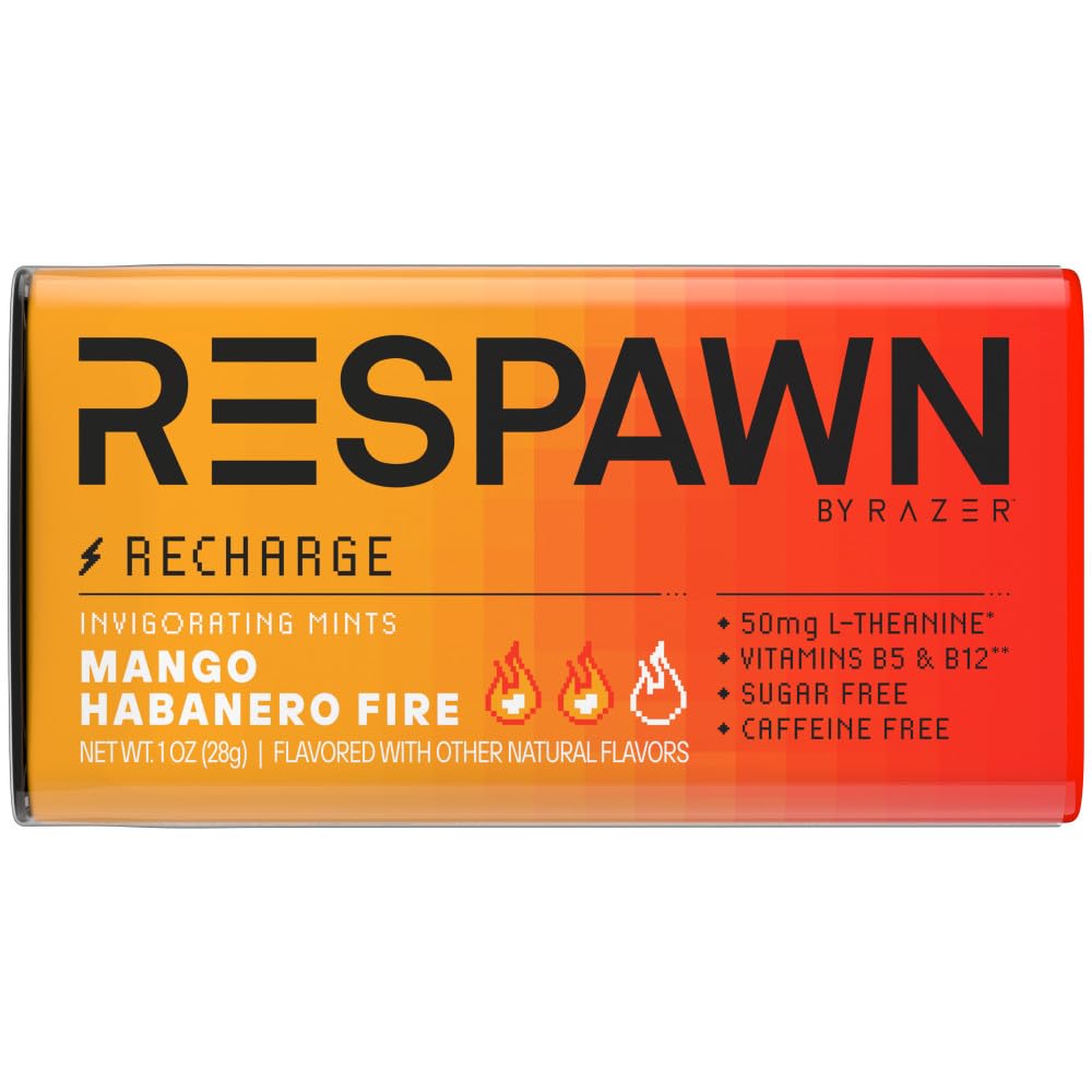 Razer Respawn Recharge Spicy Mango Habanero Mint 1oz 8ct