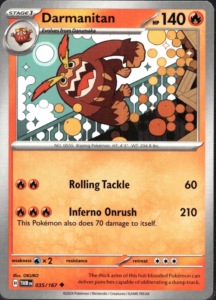 Darmanitan - SV06 35/167