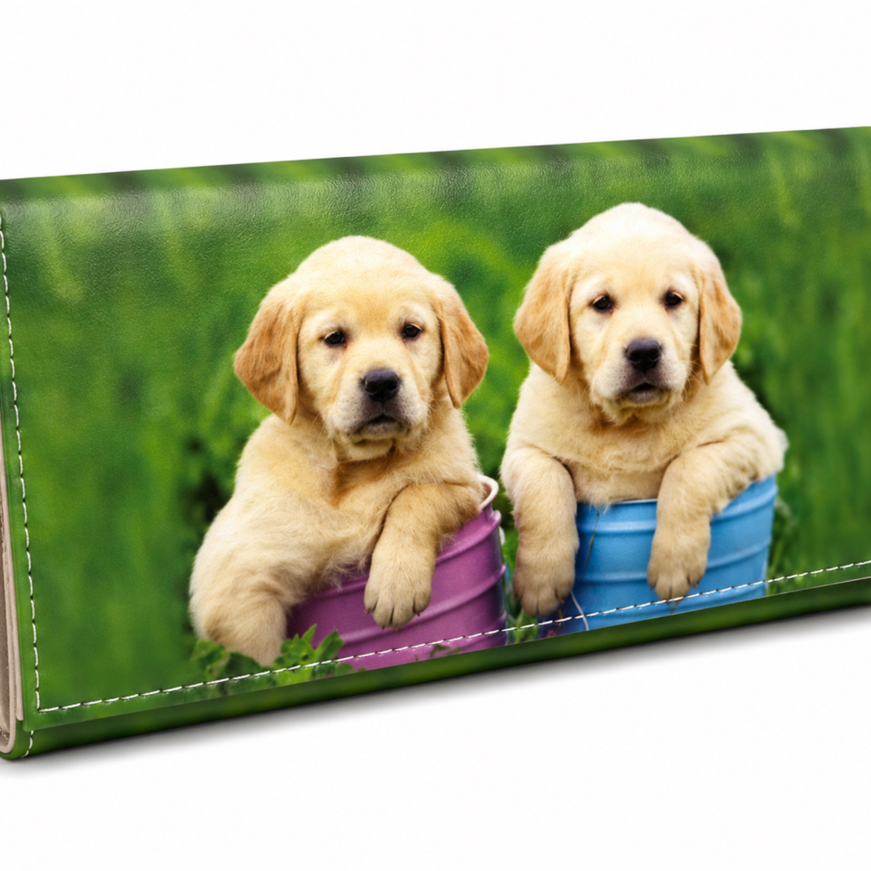 Puppy Print Fashion Wallet